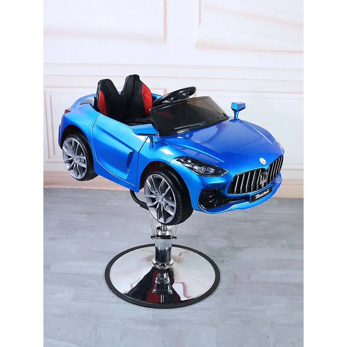 

Internet Celebrity Children's Car Haircut Chair Children's Electric Cartoon Toys Hair Lift Salon Seat Hair Salon