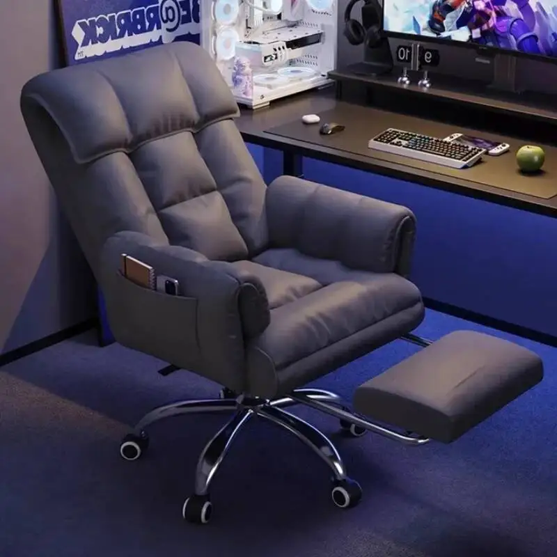 Economic Makeup Unique Massage Comfortable Office Chairs Originality Portable Adjustable Leather Weightless Vanity Furniture