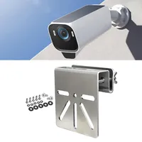 Metal Gutter Mount Bracket For EufyCam S3 Pro Weatherproof Gutter Mount Monitoring Camera Bracket For Outdoor Home