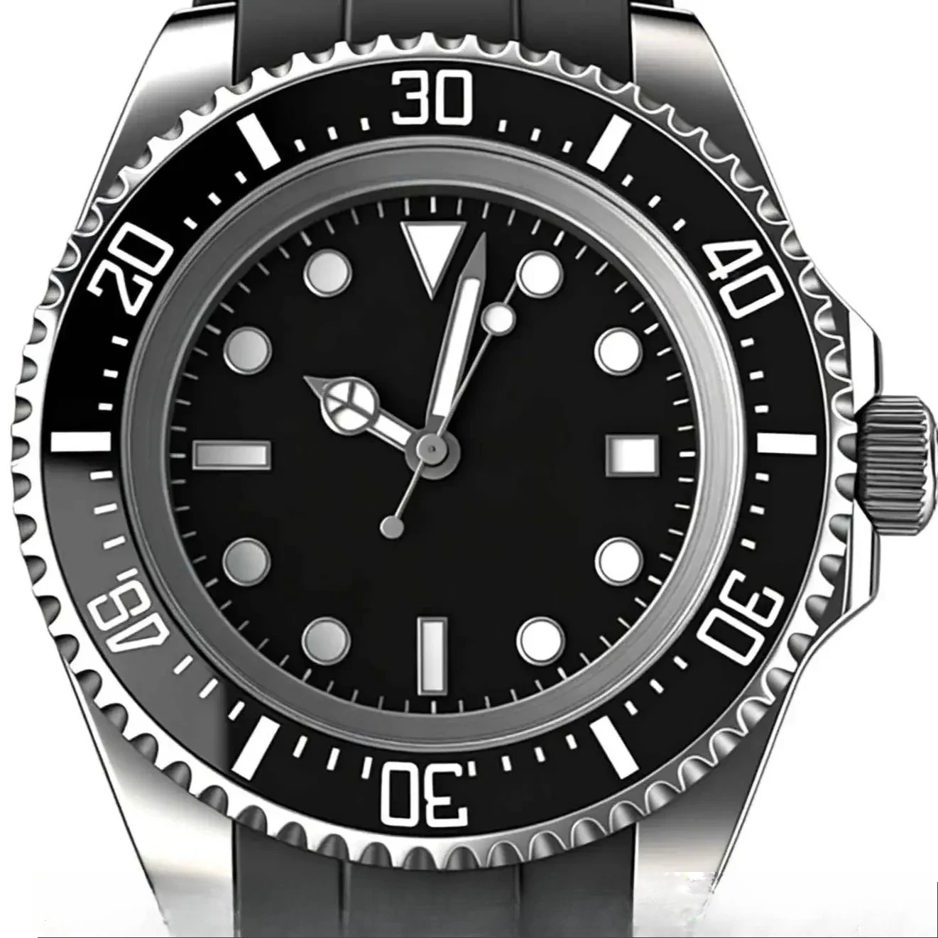 DONG Store 44mm Men's Automatic Movement 904l Stainless Steel Watches