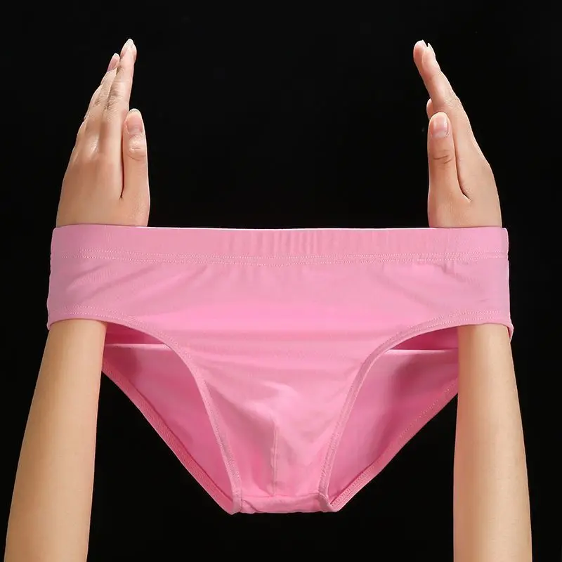 2024年夏用メンズコットンブリーフ、ローライズ、くずれ防止、通気性、3枚組、ソフトなトランクス、快適なヒップスターボクサー