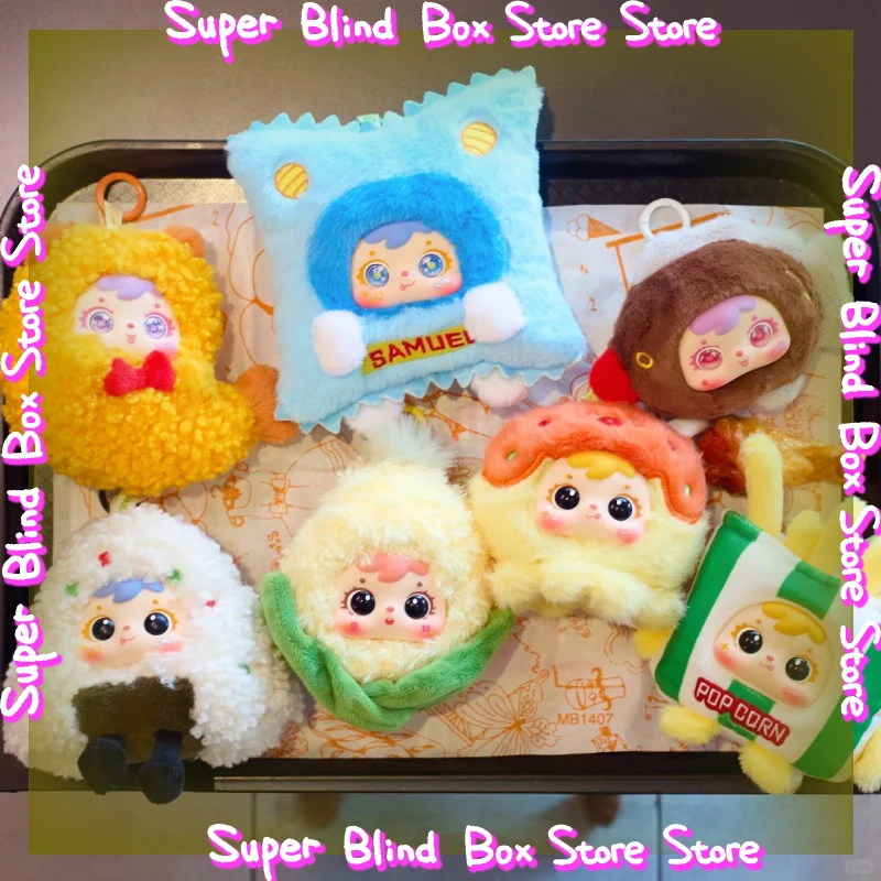 

Genuine New Samuel Fried Shrimp Blind Box Trendy Toy Pendant Bag Creative Handmade Surprise Birthday Halloween Girl Kids Gift