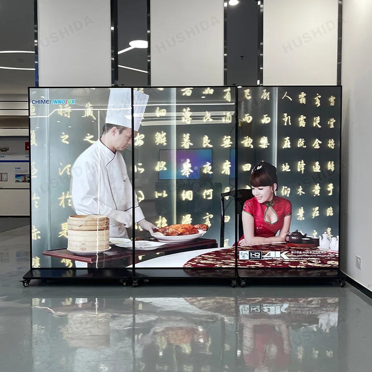 أفضل شاشة عرض تفاعلية داخلية مقاس 75 86 98 بوصة، لافتات رقمية، شاشة تعمل باللمس، لافتات رقمية قائمة على الأرض #4