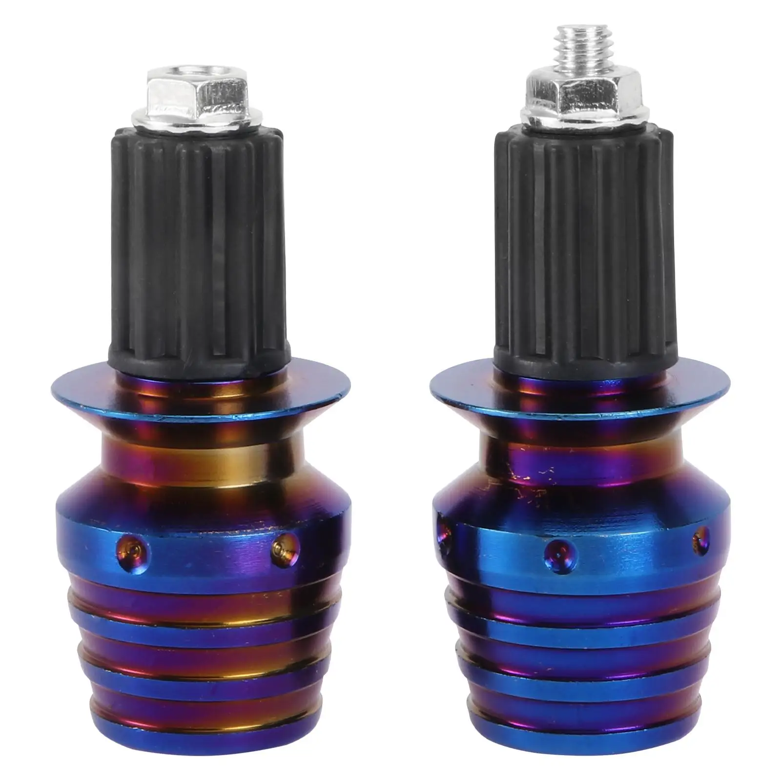 

2 Pcs Motor Balanced Plug quality Aluminum Alloy Motorcycle Handlebar Caps for 16 18mm Gear Balanced Plug Accessories