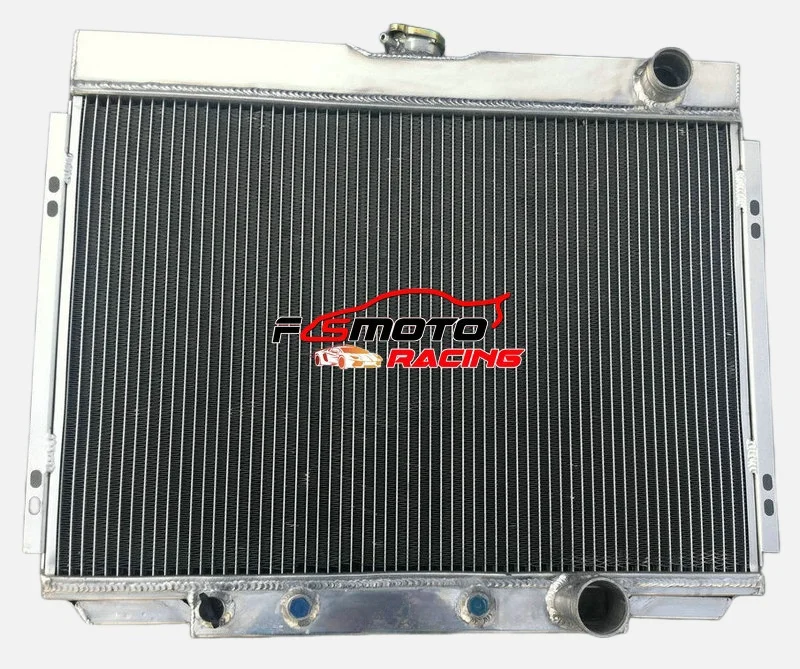 Radiador totalmente de aluminio para Ford Mustang Fairlane Ranchero XR-7 1967-1970 1967 1968 1969 1970