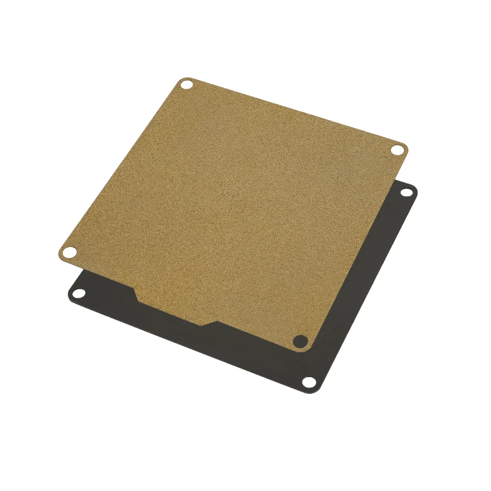 Bauplatte für Easythreed K1 X1 K2 X2 K7 K9 3D-Drucker, 120x120mm, doppelseitige Textur, PEI-Federstahlplatte mit magnetischer Basis – Detail 5