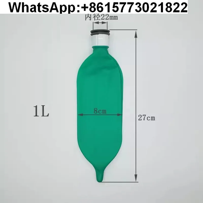 

Non-latex breathing circulation circuit accessories air storage bag
