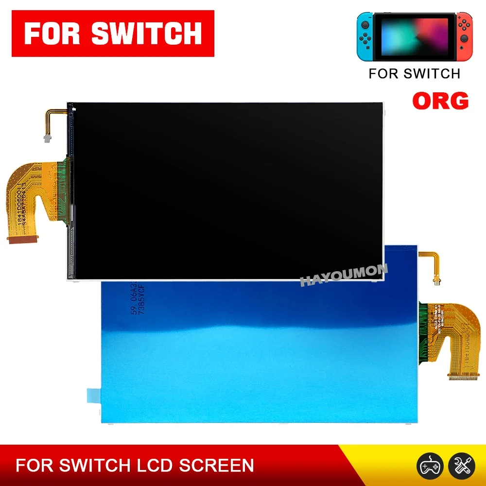 شاشة LCD للتبديل V1 V2 استبدال الأصلي أو OEM شاشة الكريستال السائل الزجاج الجمعية لوحدة تحكم ألعاب التبديل NS #3