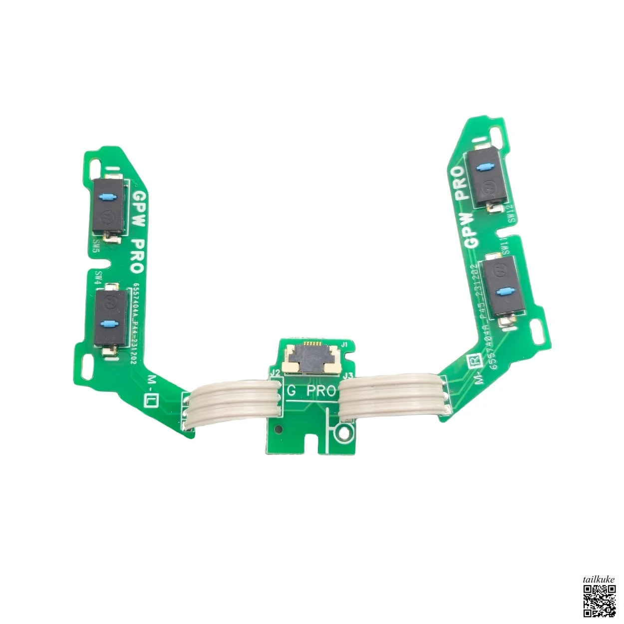 GPW1/2nd Generation GPWX Mouse Side Button Double-click Repair Parts Side Button Assembly Wiring Assembly Micro Movement