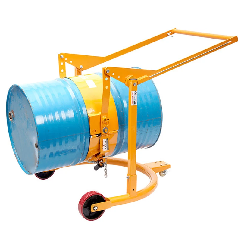 

300kg Drum Dispensing Stand, Drum Handling Trolley Clamp, Manual 200L Tilting Dispensing Trolley, Drum Tipping Troll(Customized)