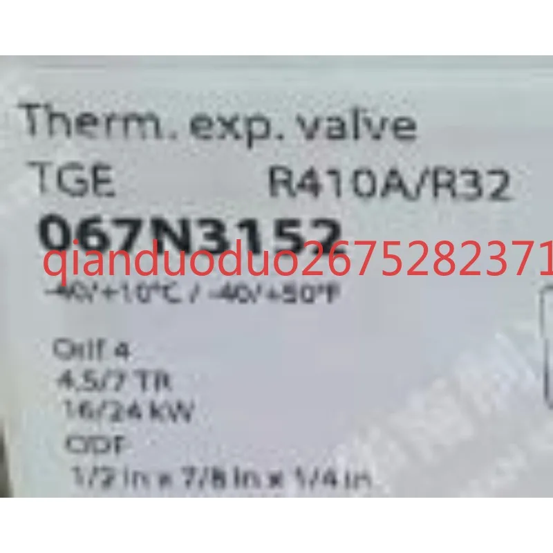 Suitable for thermal expansion valve 067N3152 TGE 4.5/7 TR 16/24KW R410A/R32