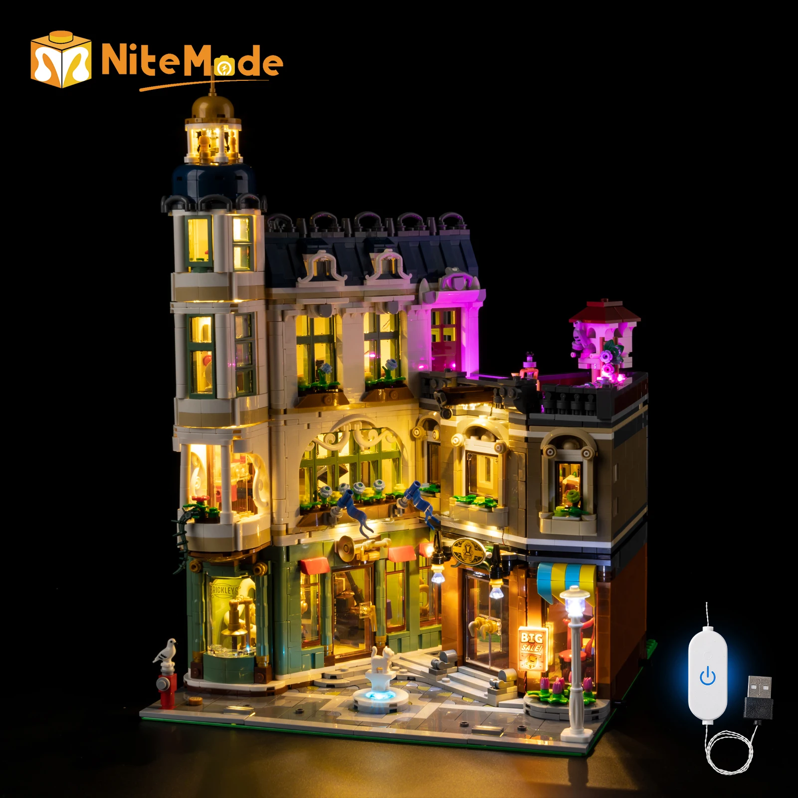 

Набор светодиодных светильников Easylite, подходит для торговых улиц, модель 11371 (без названия модели)