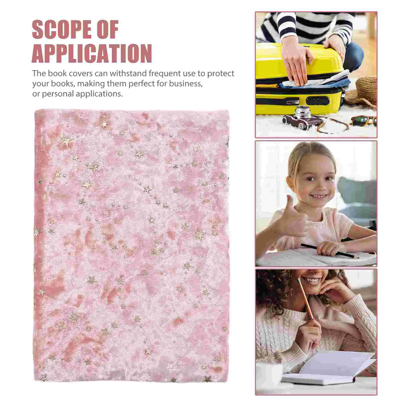 Ornamental Book Protector Protective Cover Textbook Decorative Sleeve Creative Note