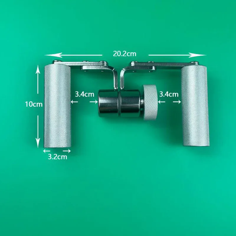 Adjustable Resistance Wrist Rotator Forearm Exerciser 360° Rotation Portable Fitness Tool Stainless Steel Aluminum Alloy