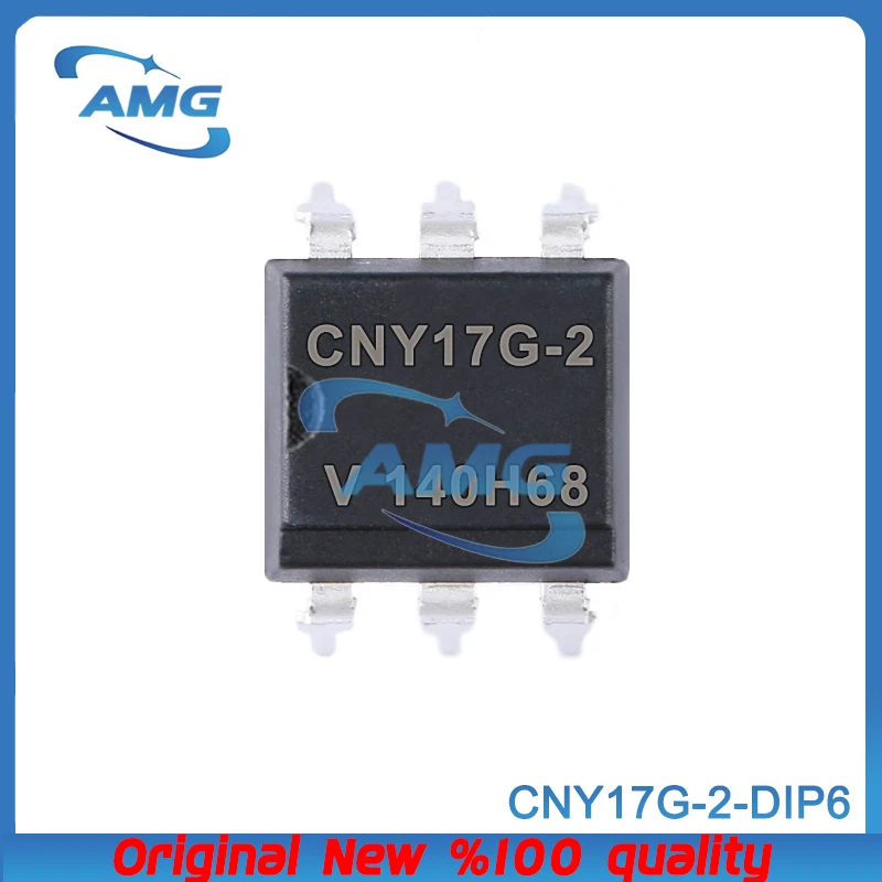 10PCS CNY17G-2 package DIP-6 optocoupler In-line optocoupler