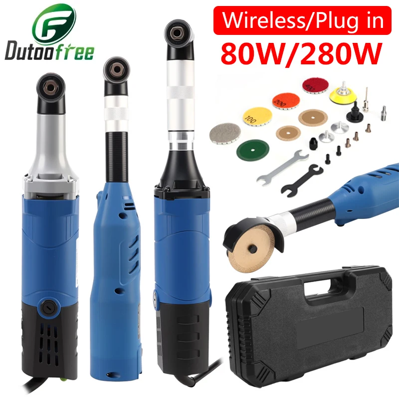 220V Tile Tools Set Sander Electrical Straight Grinder Variable Speeds Mini Rotary Tool Electric Tile Grinder With Box