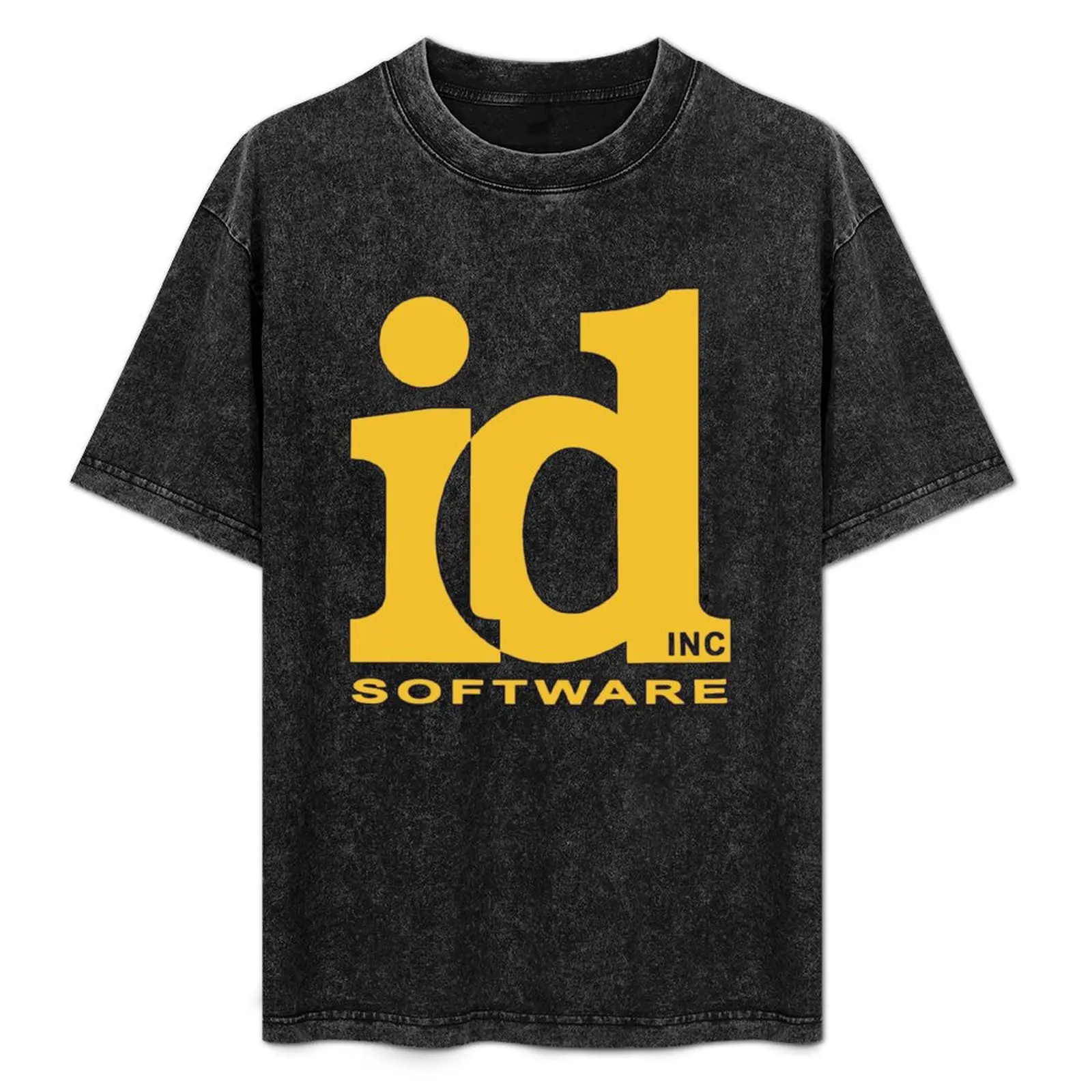 ID SOFTWARE T-Shirt luxury designer oversized t shirt oversize t-shirts man funny gifts funny t shirts men