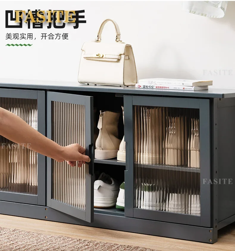 

Korean Multifunctional Shoe Changing Stool With Durable Drawers Shoerack Household Door Shoe Organizer Shoe Cabinets