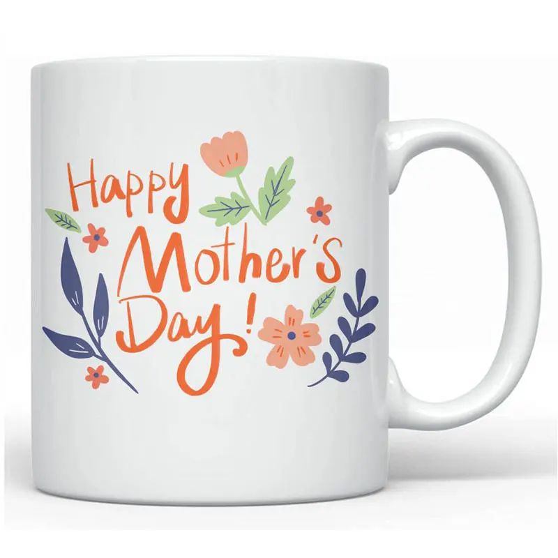 2022 ceramic porcelain mom day cup love mom day mother's day gift mug for sublimation