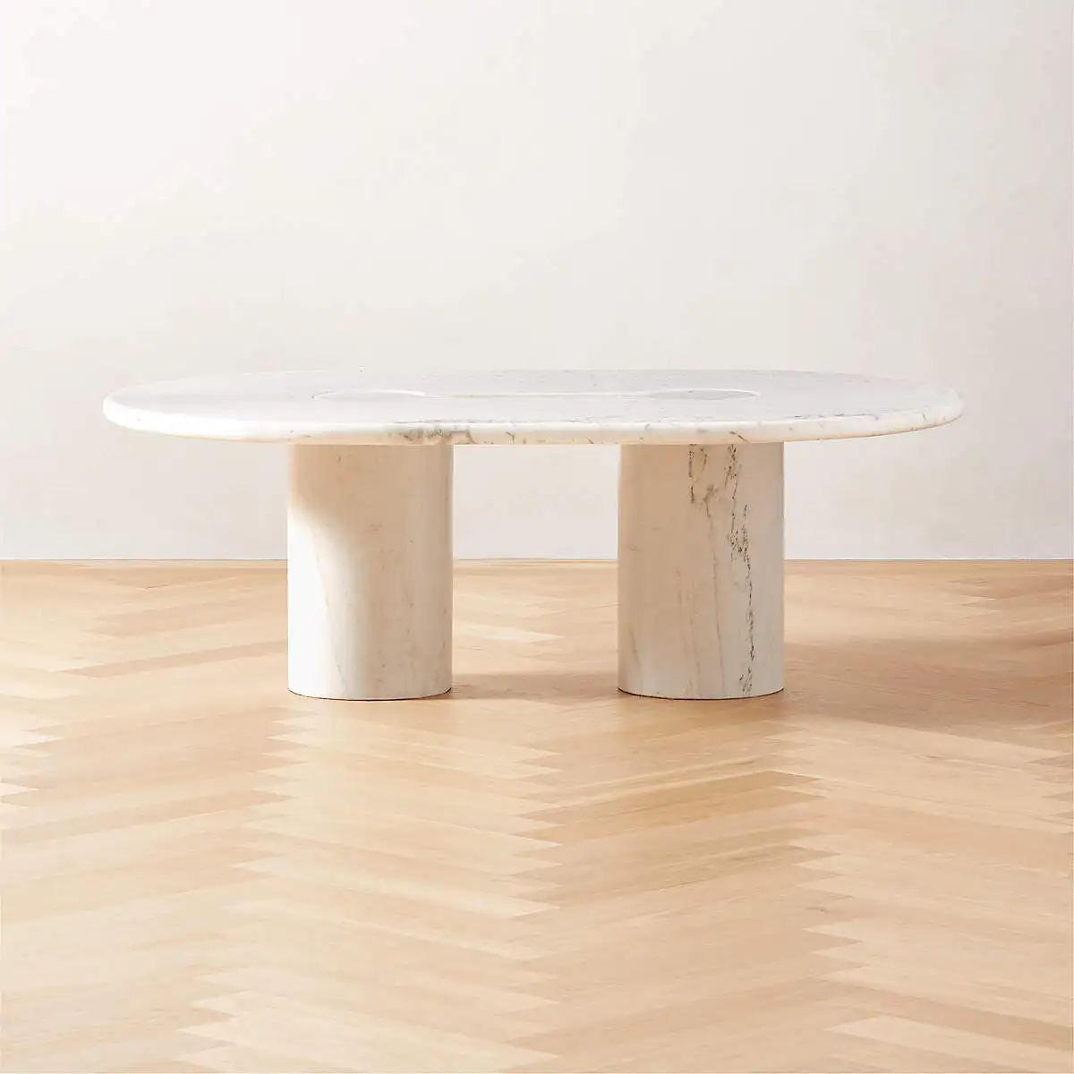 OVAL WHITE MARBLE COFFEE TABLE WITH WHITE MARBLE BASE living room  Furniture tea tables