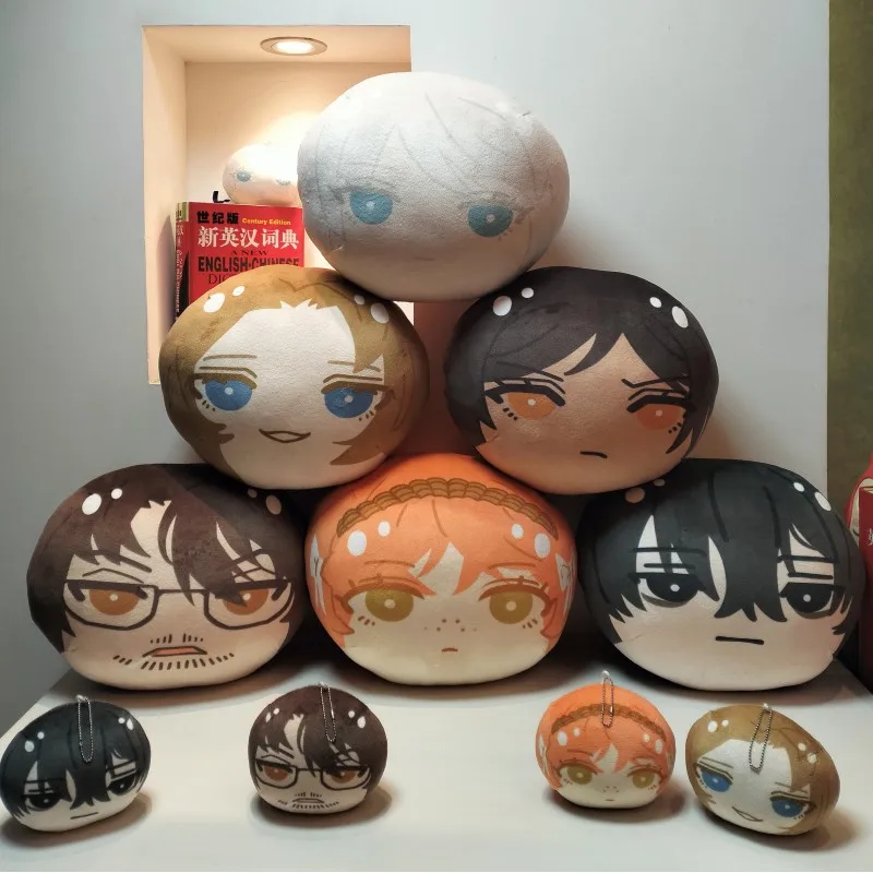 10cm Limbus Company Plush Ball Pendant Yisang Faust Ishmael Doll
