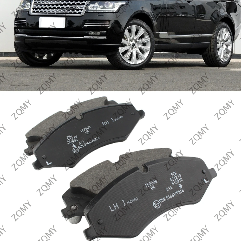 4pcs Original front and rear ceramic brake pads braking discs For Land Rover  Range Rover/vogue/Sport 2013 2014 2015