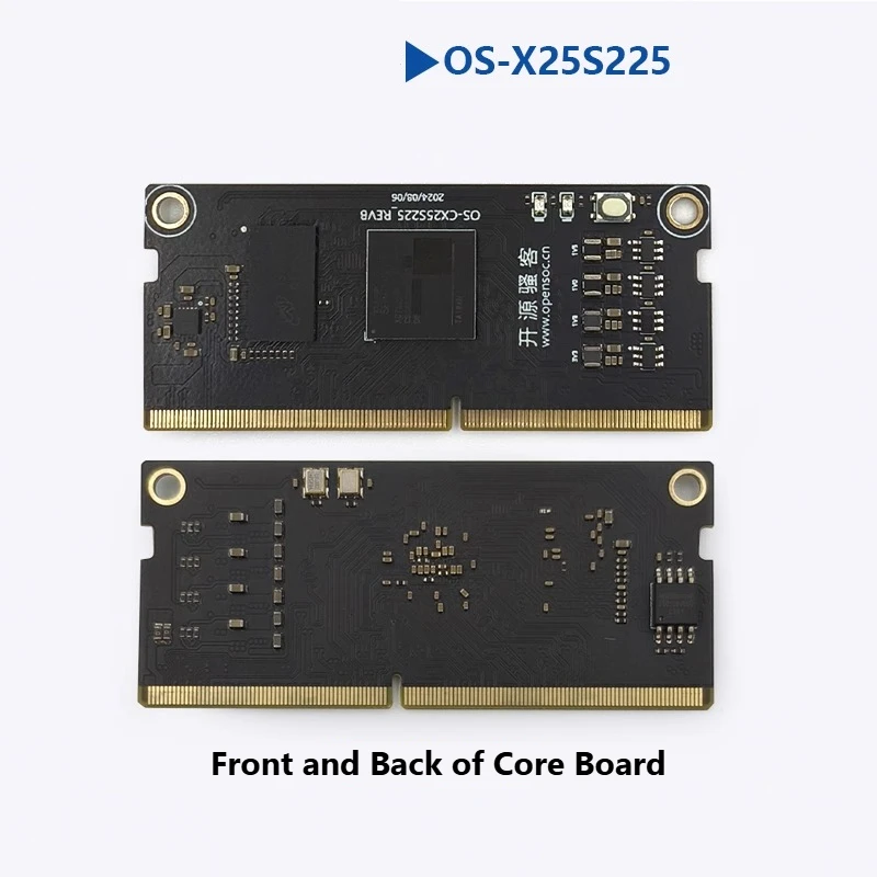 OS-X25S225 Xilinx Spartan 7 FPGA لوحة تطوير المبتدئين اللوحة الأساسية لتعلم النظام المضمن