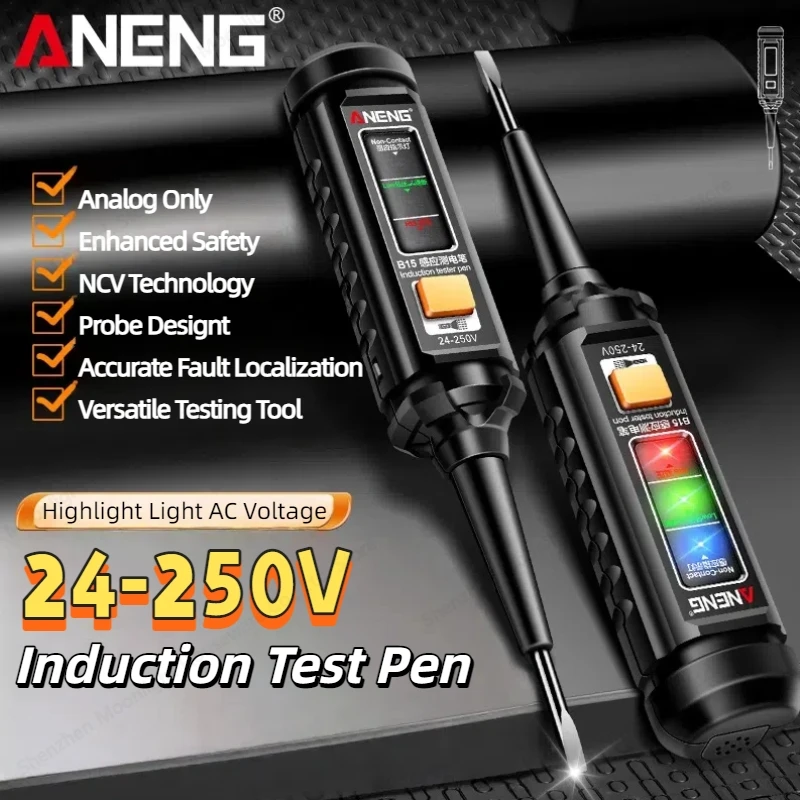 

Multi-functional Electrician Screwdriver Pencil AC Non-contact Induction Test Pen Voltage Tester Voltage Detector Screwdriver