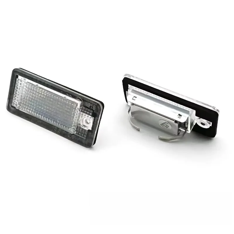 

Poq For Avant Quattro Auto Lamp Light 2 Pieces Rear LED License Plate Light Audi A3 S3 8P A4 S4 B6 B7 A6 C6 S6 A8 S8 Q7 RS4 RS6