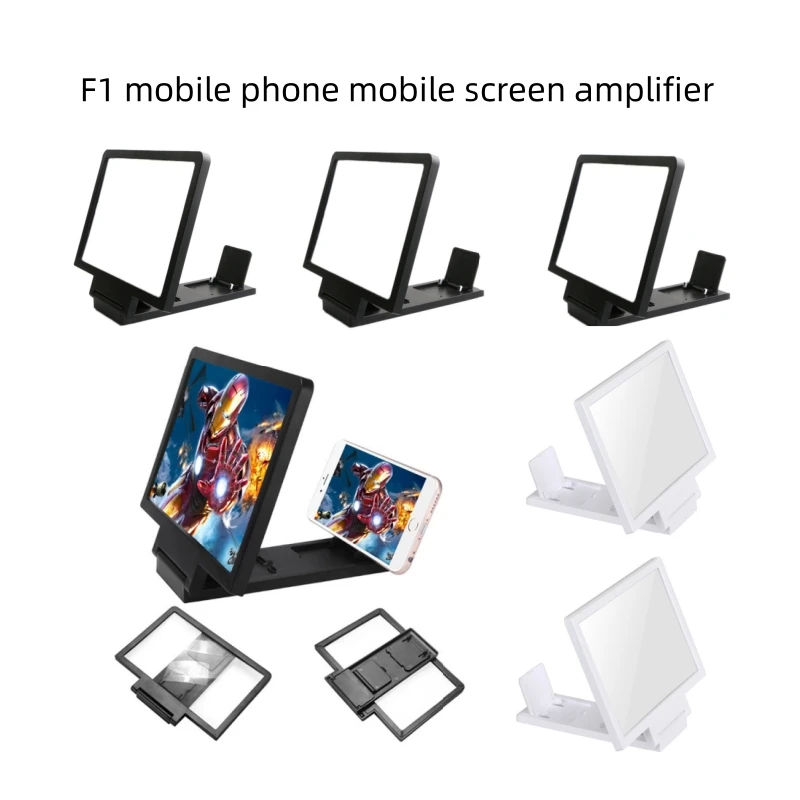 

5/3/1 шт. новый 3D усилитель экрана мобильного телефона HD экран видео стеклянная подставка лупа для телефона увеличенный экран подставка для телефона