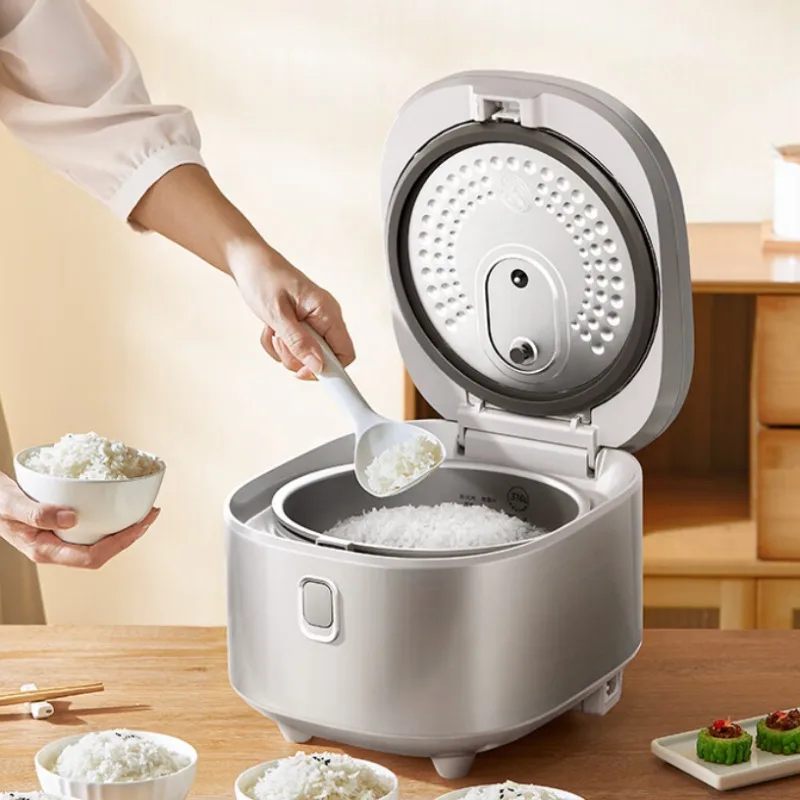 Midea 4L Electric Rice Cooker, 316L Stainless Steel Inner Pot, Multi-Functional and Non-Coated Smart Rice Cooker MB-RE476S
