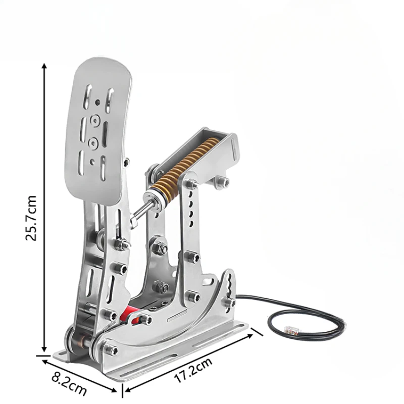 Pedal, racing emulator pressure sensor