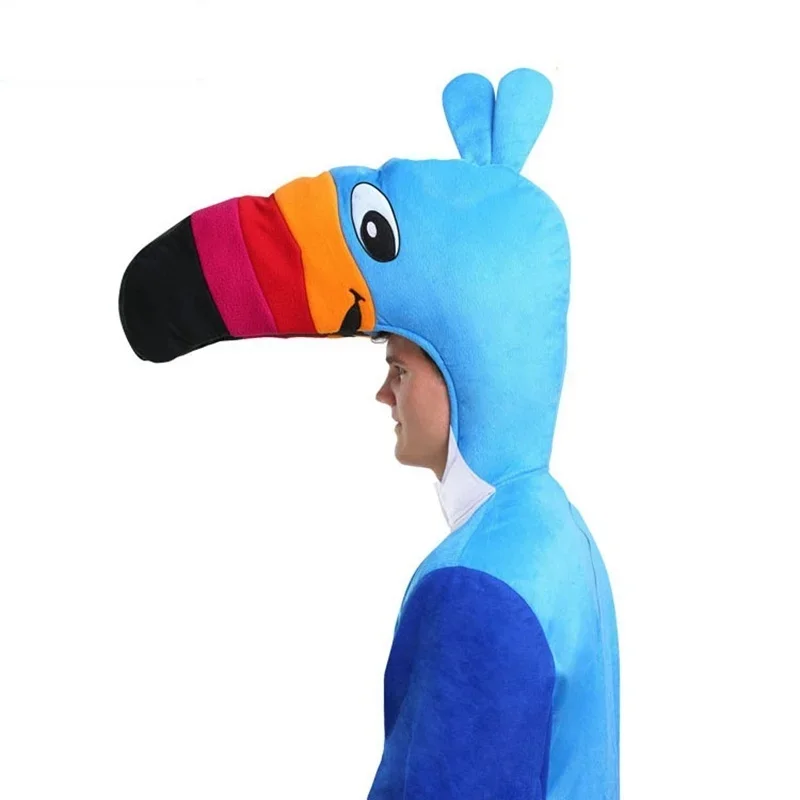 Halloween and Easter Toucan Parrot Cosplay Costume Adult Men Stage Performance Animal Birds Large-scale Event Advertising Suits