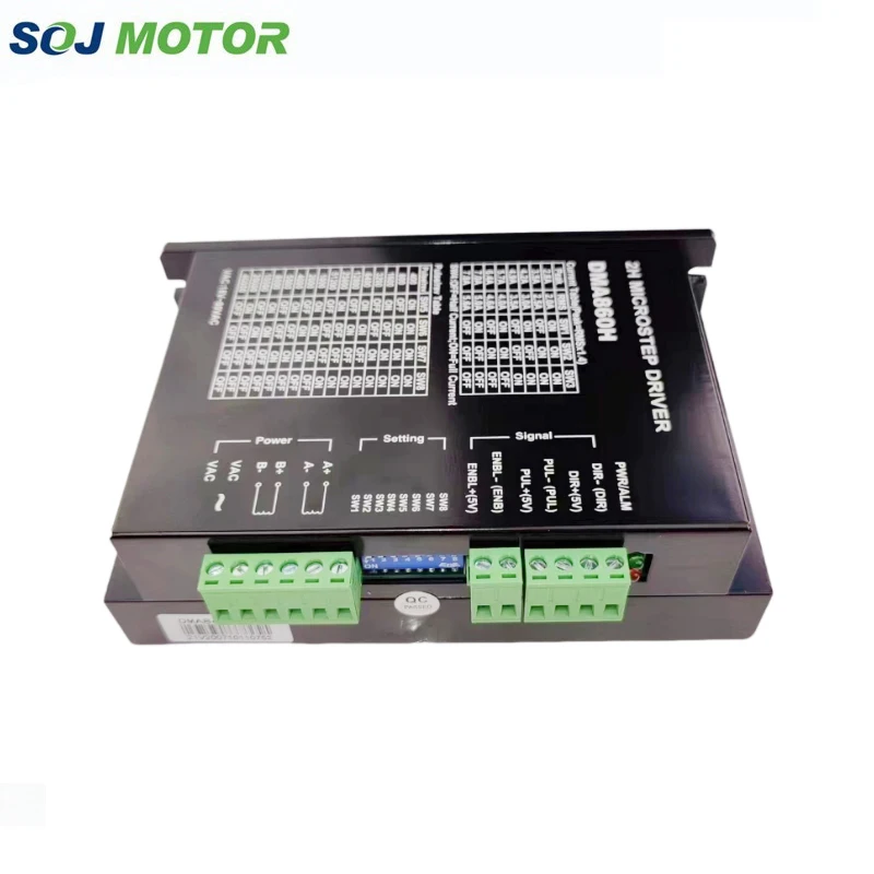 Controlador de pasos en stock Controlador de motor paso a paso Nema 34 MA860
