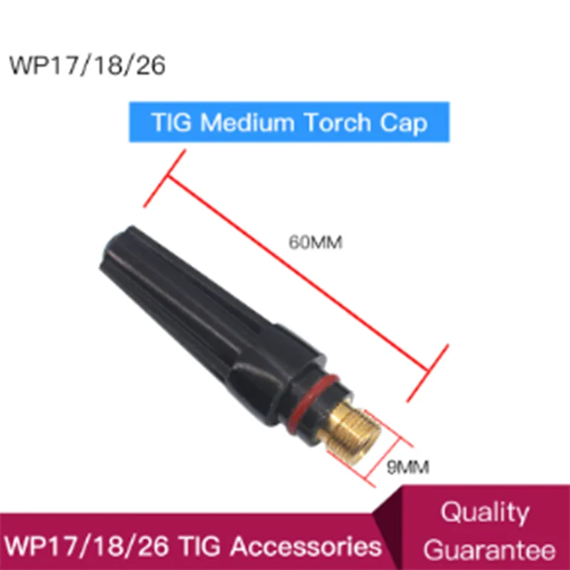 10Pcs TIG Welding Torch Kit TIG Welding Stubby Gas Lens #10 Pyrex Cup Kit For WP-17/18/26 3/32