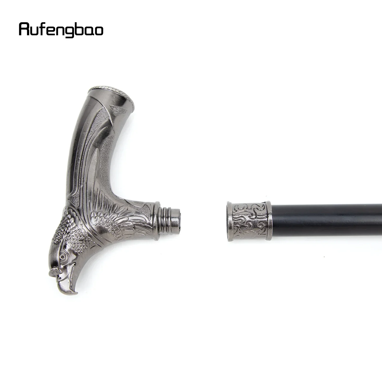 رأس النسر مع حجر الراين مفصل واحد عصا المشي الموضة الزخرفية مصاص دماء تأثيري قصب حفلة الهالوين Crosier 93 سنتيمتر