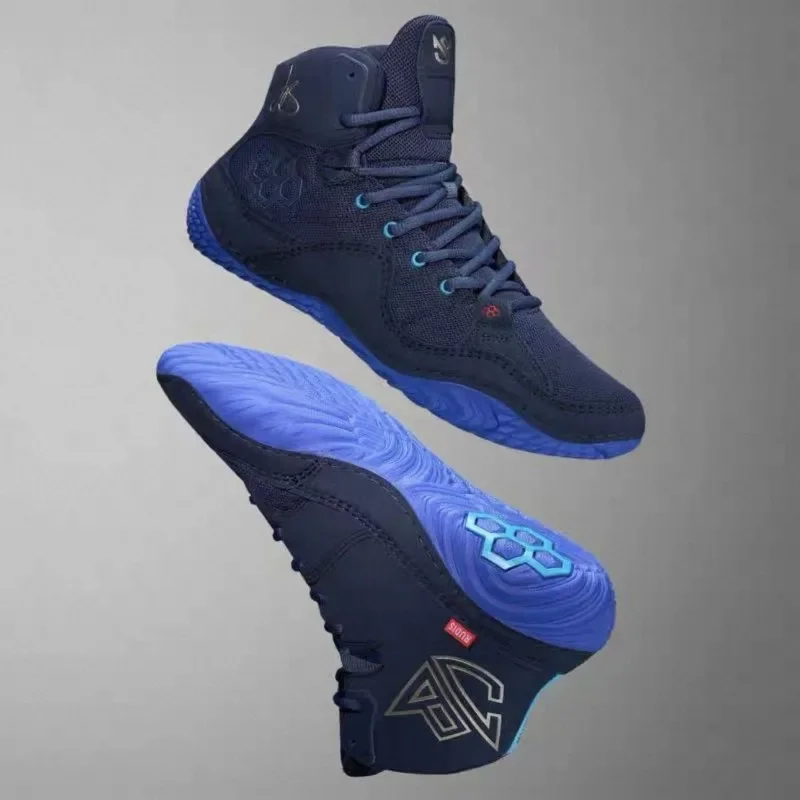 2026 New Men Woman Wrestling Shoe Competition Sport Gym Training Shoe Top Quality Comfortable Boxing Sport Shoe 36-45