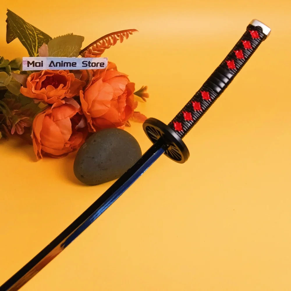 10in Mini Tanjirou Katana Ainme Kimetsu No Yaiba اليابانية كاتانا الصغيرة الأصلية الساموراي صابر المعادن شيطان القاتل السيف لعبة هدية #5