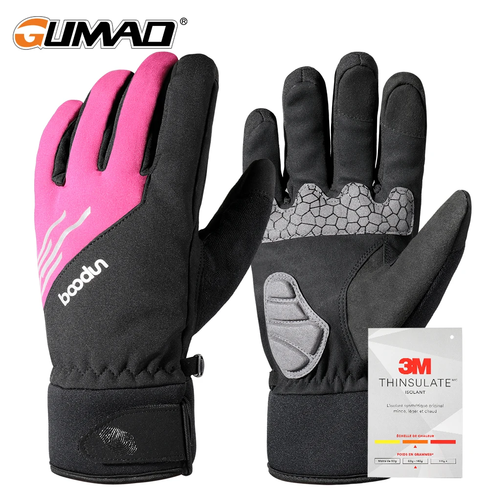 

Ski Gloves Waterproof Windproof Winter Warm Cozy Snowboard Non-slip Glove Men Women Cold Weather Sports Cycling Snowmobile Glove