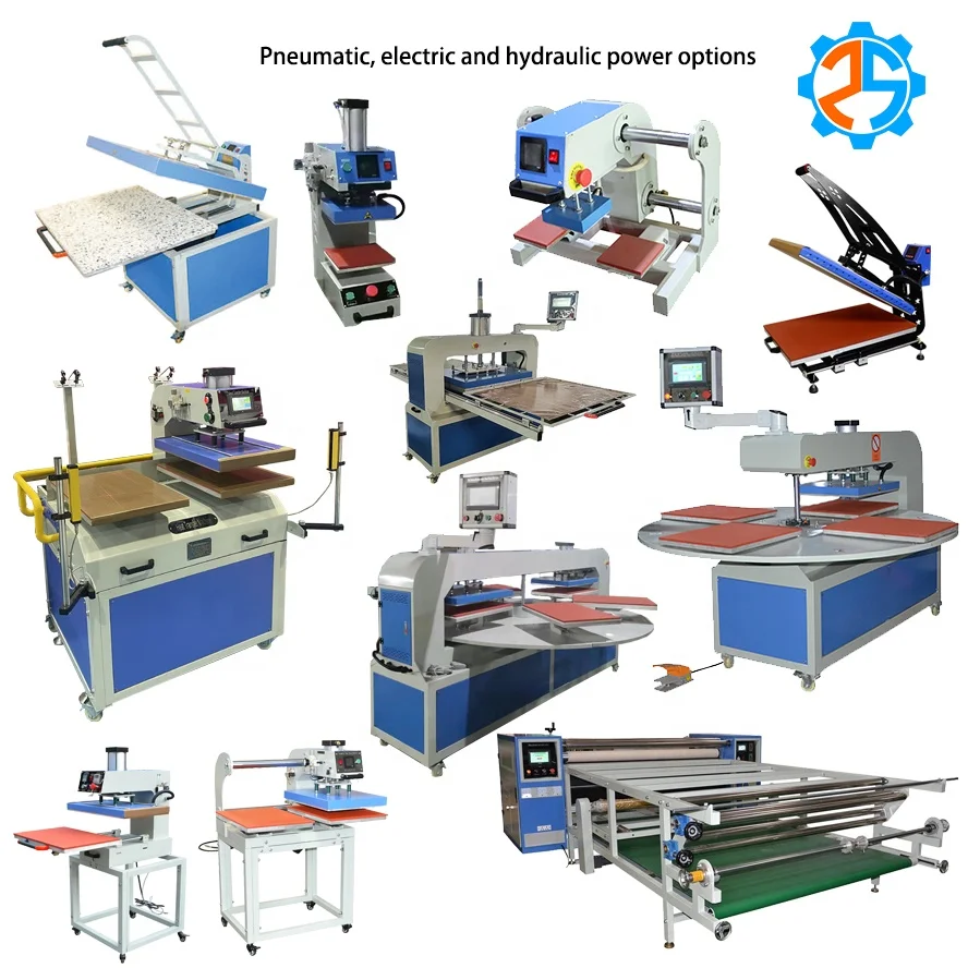 pressa a caldo automatic heat press machine 6 station heat transfer printing machine for plastic