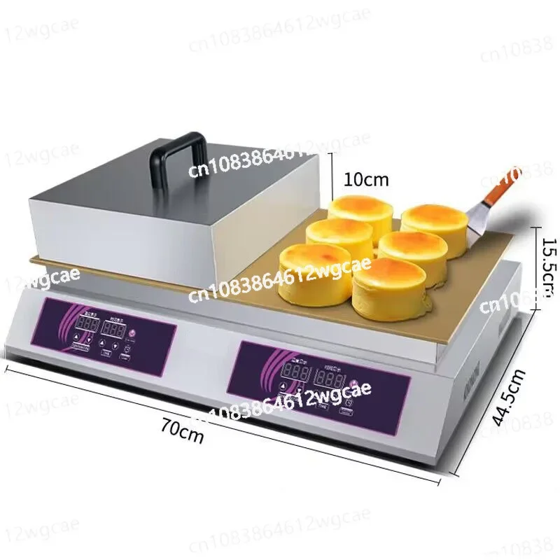 Souffle Machine 110V/220V Commercial Digital Display Souffle Machine Soft Japanese Souffle Pancake Machine Comb