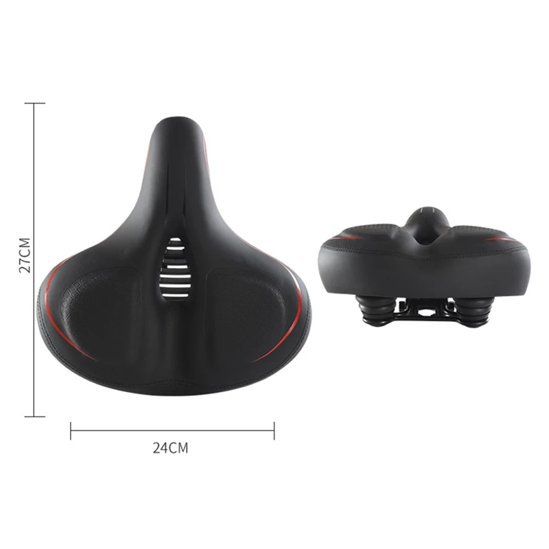 Oversized Bike Seat For Peloton Bike & Bike+,Bikes Wide Soft Saddle Replacement Bike Seats,Seat Cushion For Men & Women