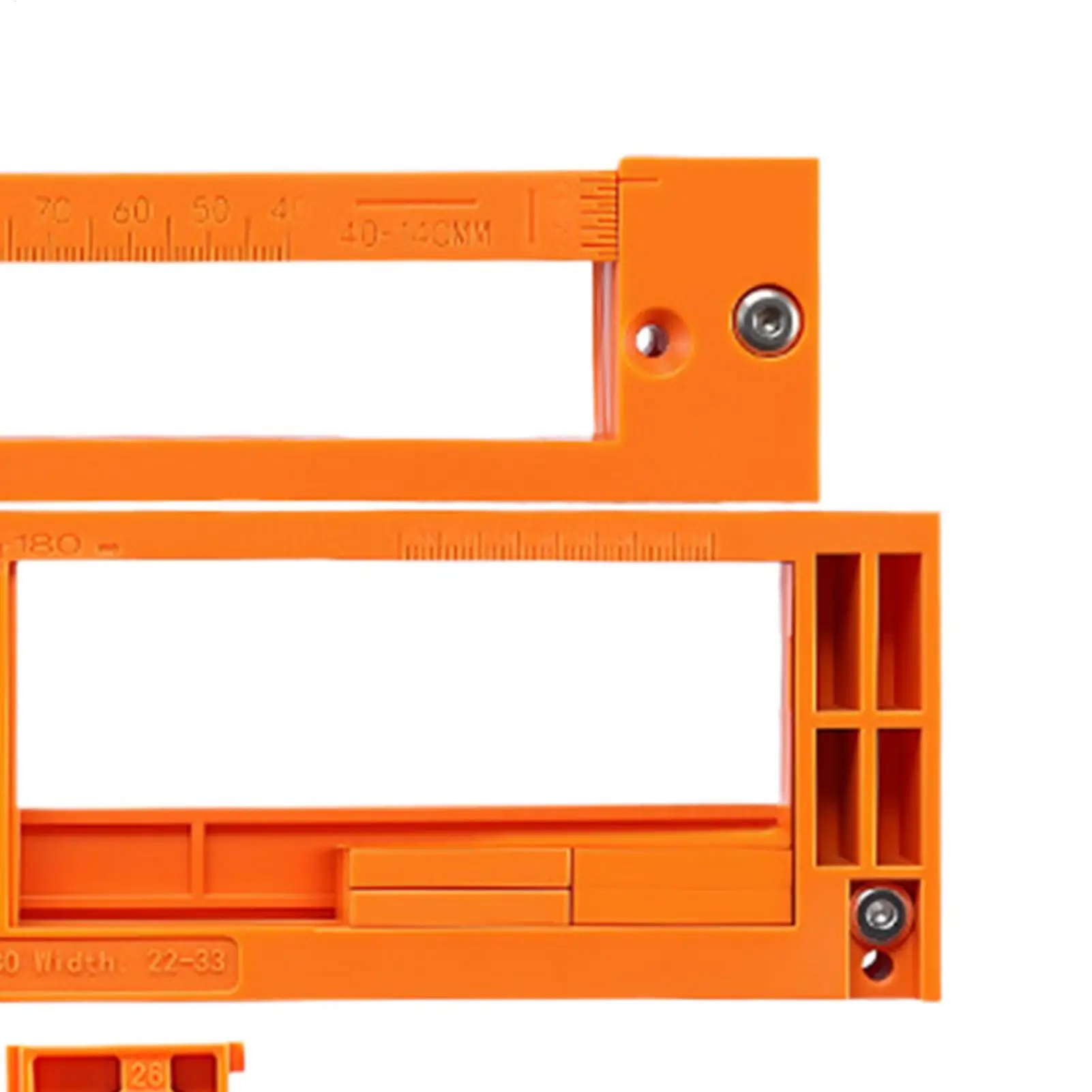 

Concealed Hinge Template Reusable Adjustable Lightweight 10 Width Cancealed Cabinet Connector Jig For Cabinets Doors Living Room