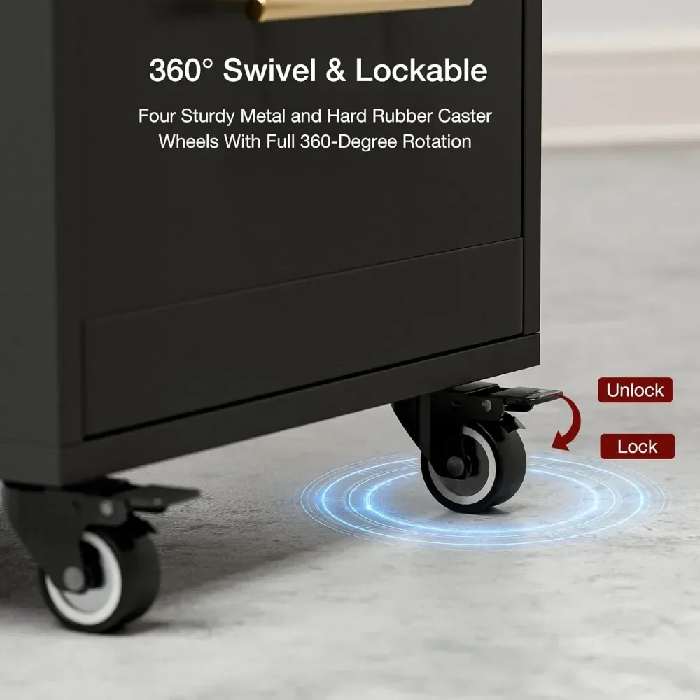 미용실 트롤리, 헤어 스타일리스트용 드라이어 홀더 3개가 있는 이동식 헤어 카트, 뷰티 이발소용 메이크업 정리대 캐비닛