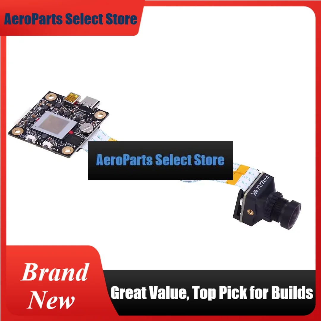 AeroPartsHawkeye 4K Split V5 Camera HDMI 100FPS Output USB AV EIS/Gyroflow Smooth 6-24V Input PAL/NTSC VTX For RC FPV Racing Dr