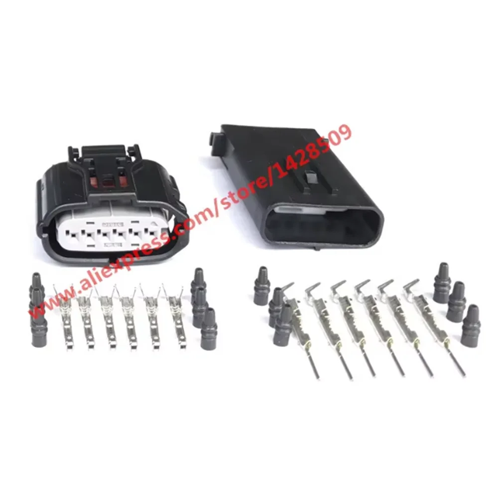 1 Set 12831 6189-7100 TS 025 Automotive Plug Accelerator Pedal Connector MAF 6 Pin Female Male For Toyota Subaru Mazda