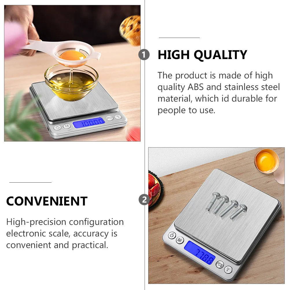 Home Electronic Scale Multi-functional Exquisite Jewelry Portable Food Baking