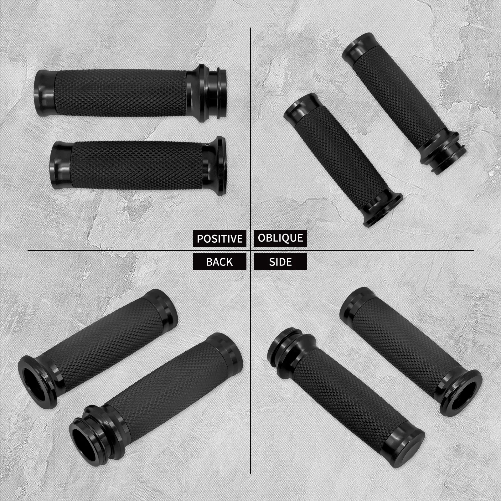 Motorcycle 25mm Grips 1\'\' Universal Electronic Hand Grips Handlebar For Harley Touring Electra Glide Dyna Softail Fat Boy FLHR