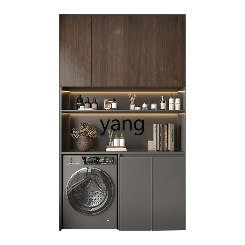 LH   Balcony Cabinet Washing Machine Integrated Cabinet Honeycomb Aluminum Moisture-proof Housekeeping Cabinet