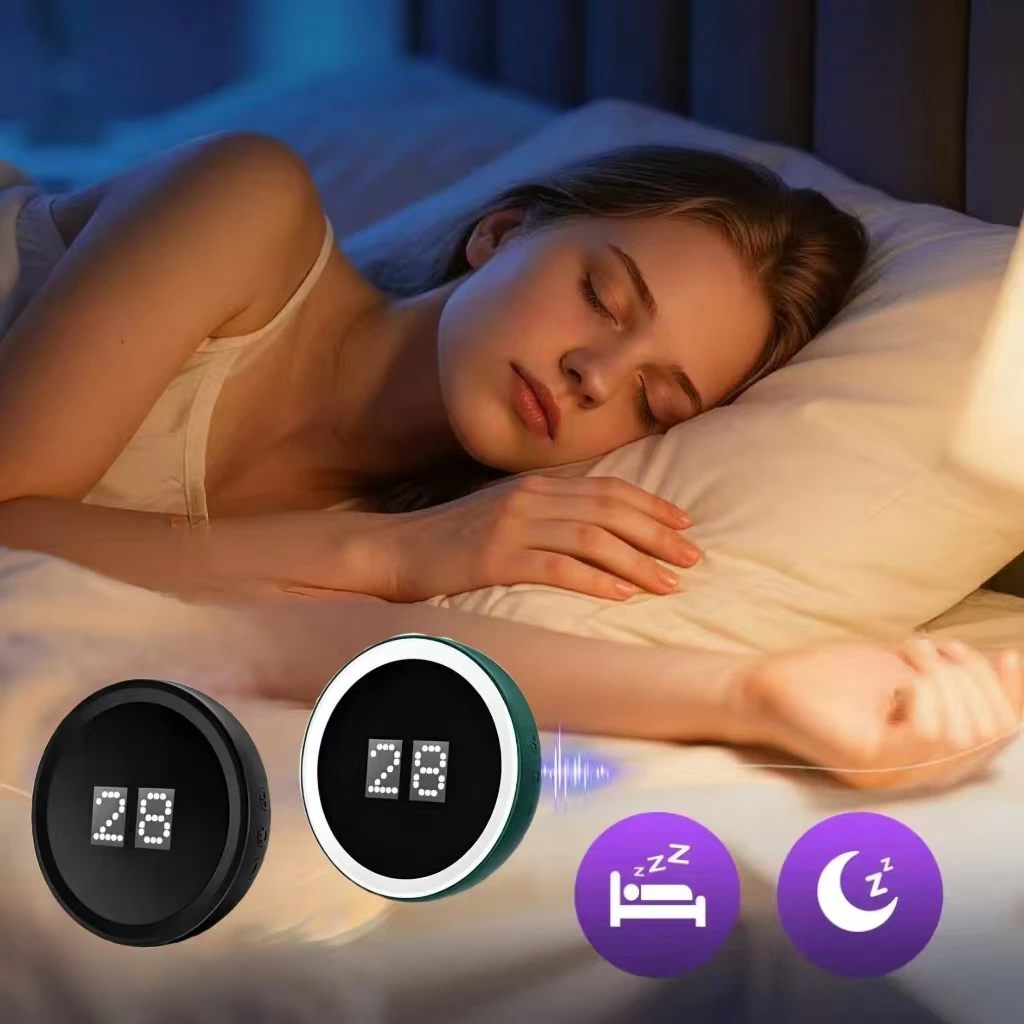 CES Sleep Aid Ear Clip Device, Cranial Electrotherapy for Insomnia Anxiety, Sleepless & Head Pain Relief, Fast Sleep Stimulator
